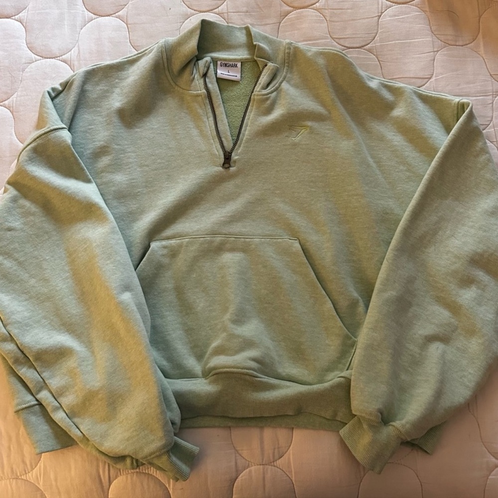 Gymshark Rest Day 1/2 Zip - Picture 3 of 6